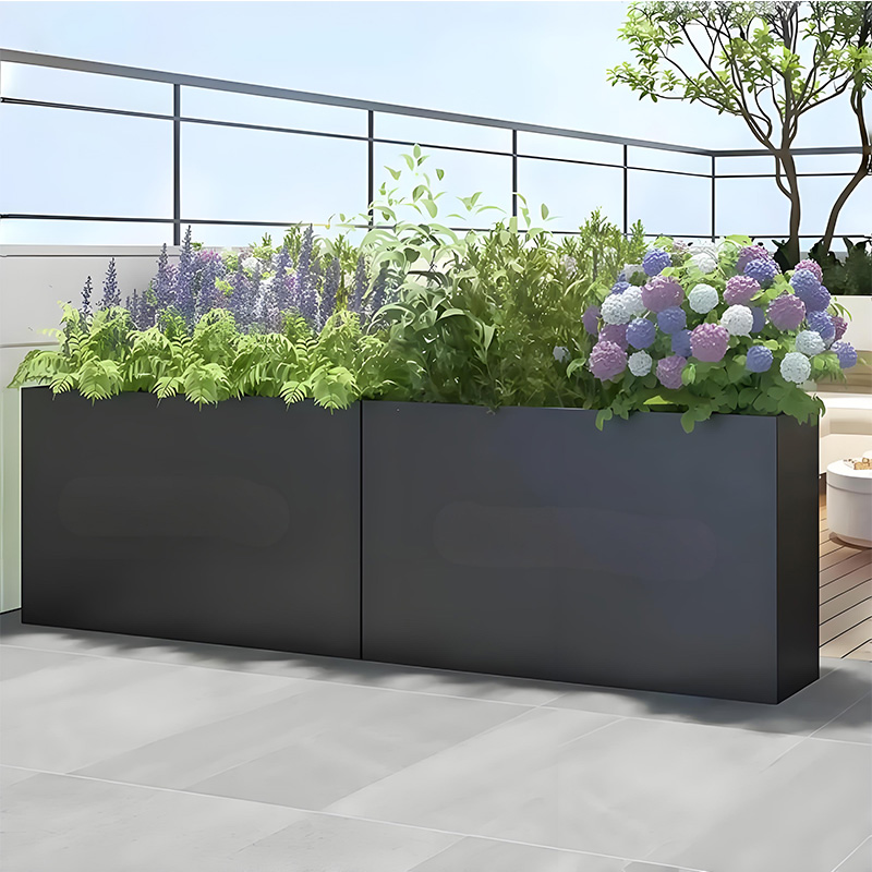 Eco-Friendly Stainless Steel Flowerpot Recyclable Luxury Wedding Event Decoration Supplier Direct