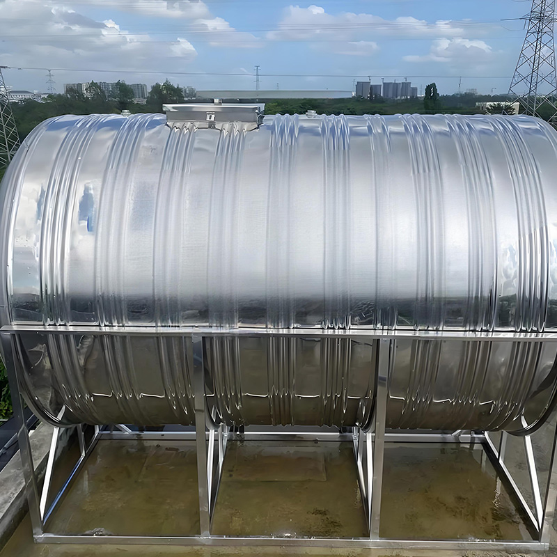 Vertical/Horizontal Stainless Steel Chemical Storage Tank 2mm Thick Wall, ASME Standard Design