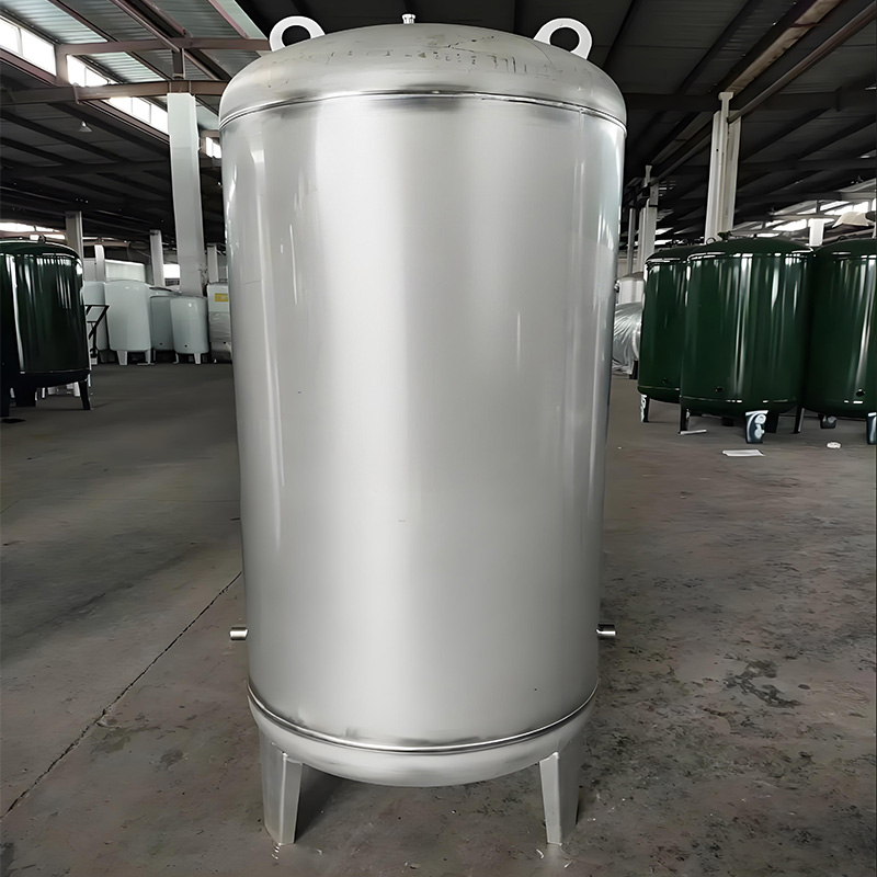Custom Logo OEM Stainless Steel Water Storage Tank with Leg Support/Flange Connections