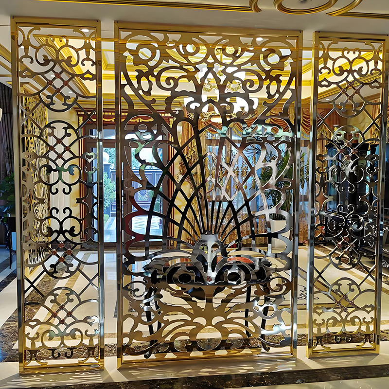 Wholesale Price Laser Cut Stainless Steel Decorative Wall Panels for Hotel & Villa