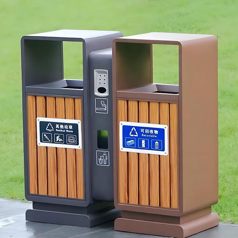 Outdoor Trash Can Materials: 10 Durable Options Compared‌
