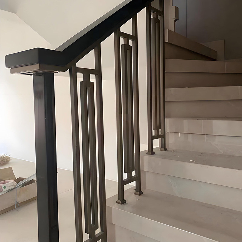 Industrial Grade Stainless Steel Handrail 316L Non-Slip Surface for Factory Warehouse Safety Fence