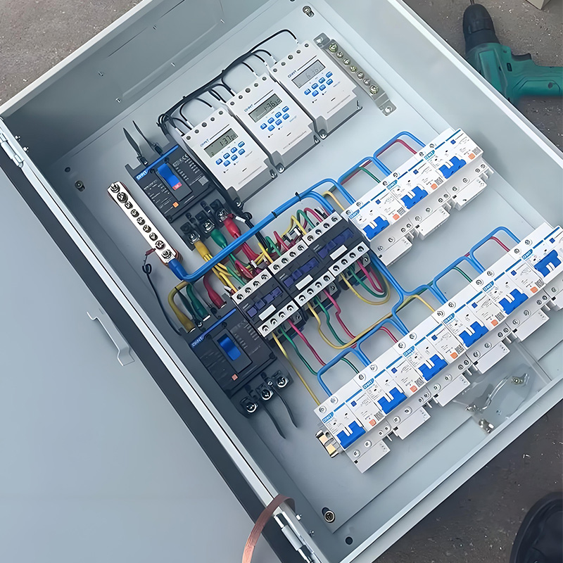 Wall-Mounted Electrical Enclosure Kit | Pre-Drilled Holes & DIN Rail Support