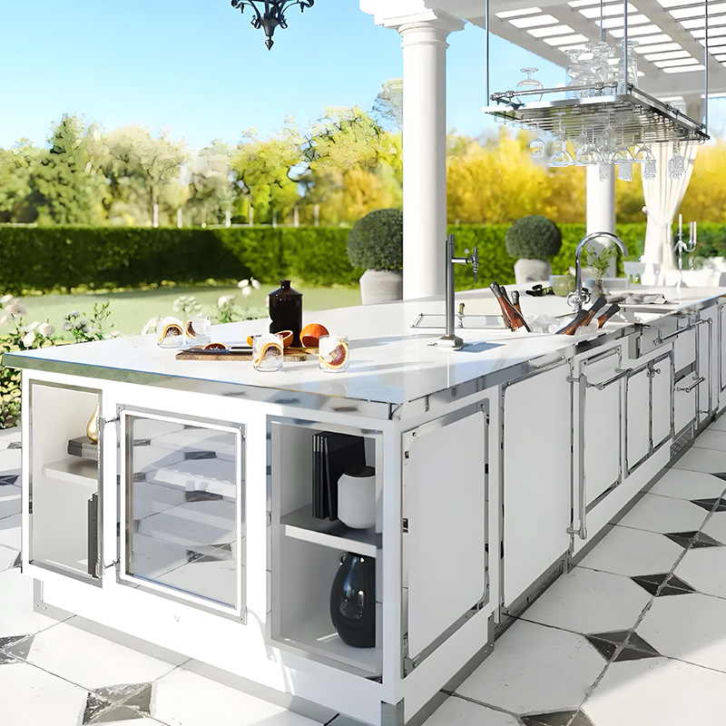 Custom Outdoor Grill Garden Stainless Steel Outdoor Grill Kitchen Outdoor Kitchen Island