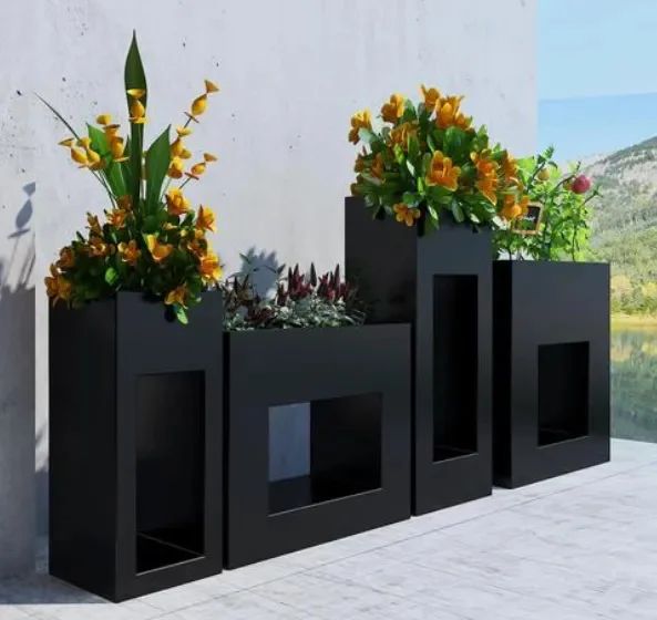 Stainless Steel Flowerpot Ultimate 8 Balcony Ideas